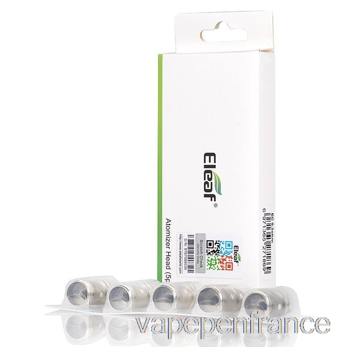 Bobines De Remplacement Eleaf Ec Bobines 0,3ohm Ec Stylo Vape